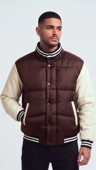Campera Nilo Puffer Combinada